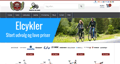 Desktop Screenshot of netcyklen.dk